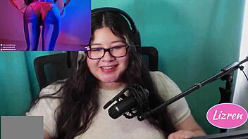 lizren reacts to that amateur porn model