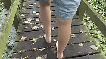 Muddy Feet in Swampy Bog – So Fetishy!