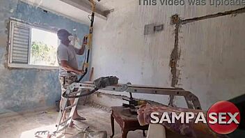 Morena Gostosa Waits For Husband To Leave Then Fucks Painter - Creampie In Pussy - Regina Rizzi - Marquesxxx 221112