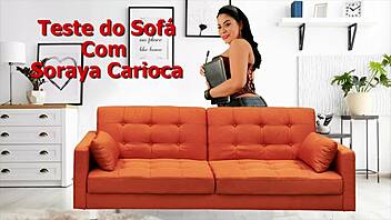 Watch Soraya Carioca dominate Natasha Sub on sofa