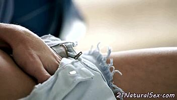 Can You Handle This Euro Babe's Solo Masturbation? Small Tits And Classy Fingering!