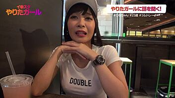 I’m overwhelmed by this asian amateur with big tits getting a creampie and facial!