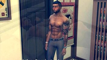 Wife Gives Husband A Cumshot Surprise On Her Way Home From Work In Sims 4