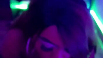 This ebony colombian babe gets fucked in the bar, sloppy oral leading to creampie cumshot.