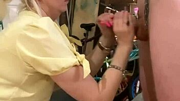 restrained guy edged and ruined by cock slap