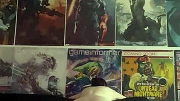 Big black cock drips after ripping clothes in hardcore fucking