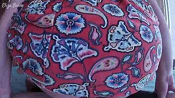 la novia infiel de mi amigo me monta con vestido corto para follar duro en pov