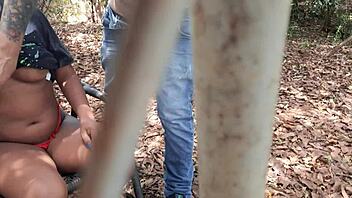 Latina Wife Bangs Husband During World Cup!