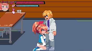 i'm watchin these lewd city girls in h-animations ridin and gettin creampies with blowjobs