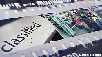 penelope woods gets fucked by the officer after shoplifting, anal and blowjob in office