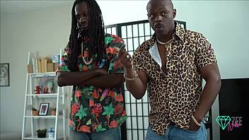 debt collector visits a home for payment negotiations