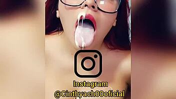 Cinthya The Instagram Slut Gets Anal With Dildo And Toys While Masturbating Her Boobs