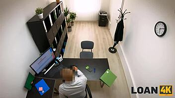 Loan4k milf agrees to SEX FOR CASH easily