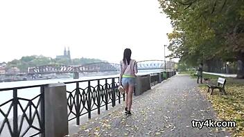 Natural Cutie Sucks Cock And Gets Wet Cunt Plowed!