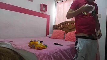 Amateur couple caught in the act