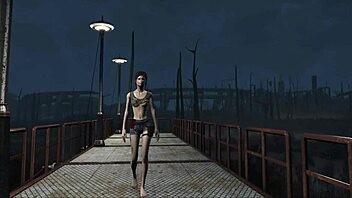 fallout 4 adventurer fashion sexy brunette cute anime hentai porn in 3d