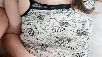 Cumming in her panties: A cheating Latina's naughty ride