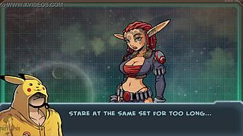 This handjob for Daxter in Akaburs star channel 34 is intense