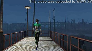 fallout 4 adventurer fashion sexy brunette cute anime hentai porn in 3d