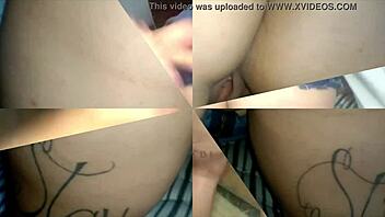 Mama vitregă prinsă sub saltea primește futut anal hardcore!