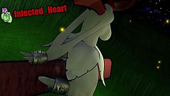 PVZ Rule 34: Vampire Sunflower Ghost in Nude Action