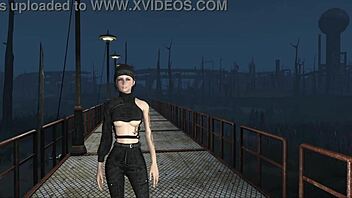 fallout 4 adventurer fashion sexy brunette cute anime hentai porn in 3d