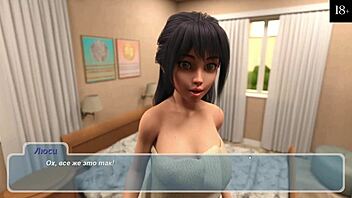 सेक्सी MILF को टॉयलेट में जासूसी, ऐनिमे सीन