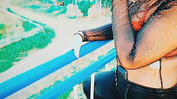 Want to fuck this hot latina teen in the park?