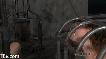 hung up playgirl gets punished in the garage