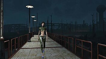 fallout 4 adventurer fashion sexy brunette cute anime hentai porn in 3d