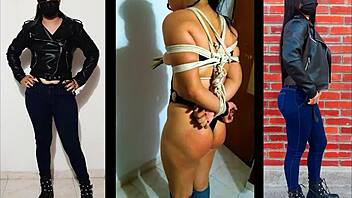 Punishment for disobedience: Slave Samantha experiences BDSM spanking and crying
