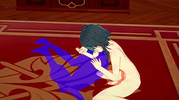 Genshin Impact Yaoi - Xiao full sex sissy crossdress Japanese Asian 😏