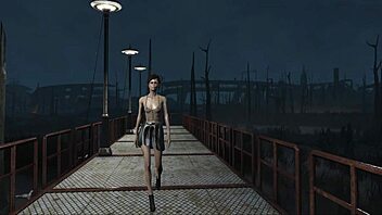 fallout 4 adventurer fashion sexy brunette cute anime hentai porn in 3d