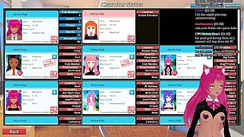 Public cumming session with a vtuber's big tits