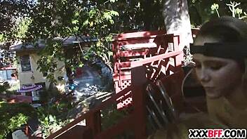 Lesbian Camp Counselors Trick Teen POV Group