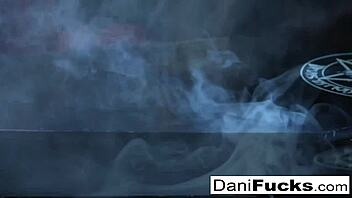 Hot Gothic Vampire Dani Masturbates Her Big Tits And Pussy