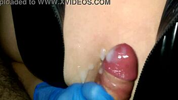 busty babe’s wet handjob drives me wild