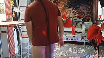 Female Master Performs Cunnilingus Session