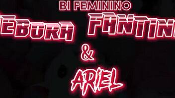 i'm in a live bi session with debora fantine and ariel bolv it's excitin