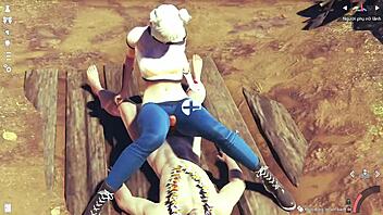 just chilling with 3d japanese gir action today