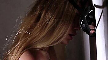 T-Candice's solo shaved masturbation session