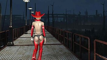 fallout 4 adventurer fashion sexy brunette cute anime hentai porn in 3d