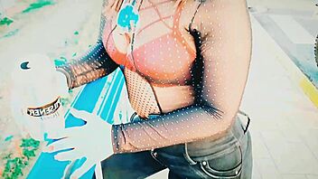 Want to fuck this hot latina teen in the park?