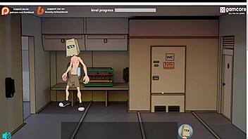 Get ready to play the game of lust with this comic-style hentai