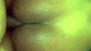 ebony babe bent over for intense doggystyle cumshot action