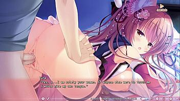 neko-nin exheart h-scene yura 1