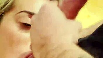 french blonde megane lopez rims and rides blindfolded in hardcore session