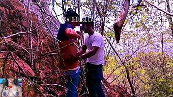 Passionate outdoor sex with my husband