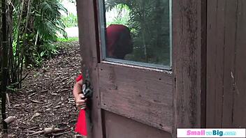 Petite Teen Rides Caregiver's Big Cock.