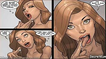 Cheating Wife Sucks Mailman's Big Black Cock Then Kisses Husband